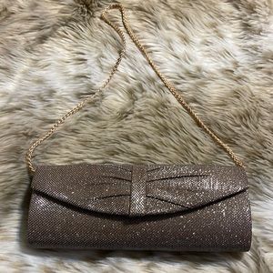 Jessica McClintock shimmering evening purse
